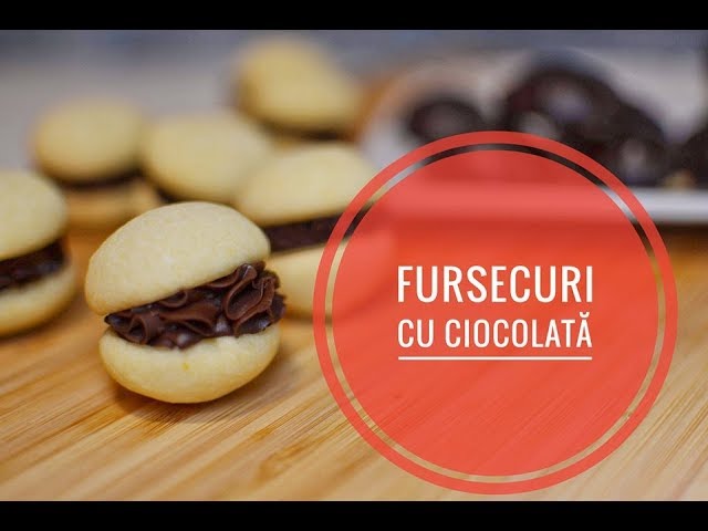 Fursecuri cu ciocolată – rețetă VIDEO
